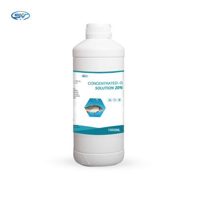 China Aquaculture Medicines Concentrated Glutaraldehyde 20% Solution Water Disinfection for sale