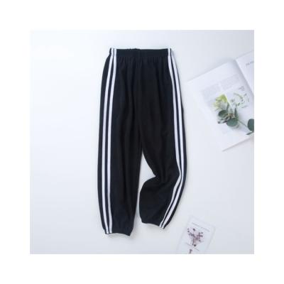 China New Design Sports Loose Comfortable Girls Handmade Sports Pants Kids Elastic Clothing for sale