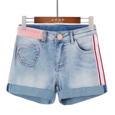 China Other New Summer Solid Color Denim Baby Kids Hot Pants Kids Shorts For Wholesale for sale