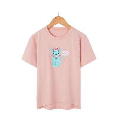 China Summer Boys Girls Round Neck Fashion Casual Anti-pilling Spring Short Sleeve T-Shirt for sale