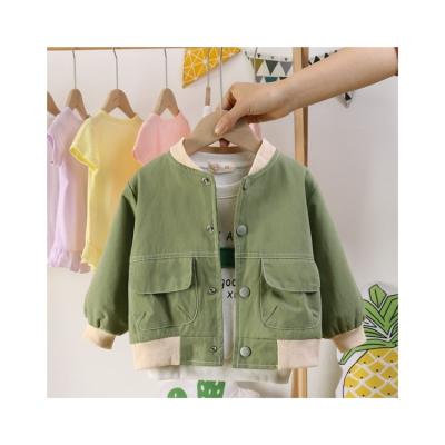 China Wholesale High Quality Boys Cotton Stand Collar Solid Color Multilayer Jacket Children's Boy's Tracksuit for sale