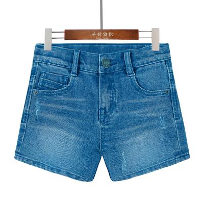 China Casual Comfy, Soft And Breathable Anti-pilling 100% Cotton Children's Jeans Boy Shorts for sale