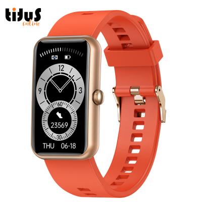 China X28 Touch Screen 1.45 Inch Heart Rate Wristband Blood Pressure Fitness IP68 Waterproof Touch Screen Calls Sports Watch Smart Wristband Watch for sale