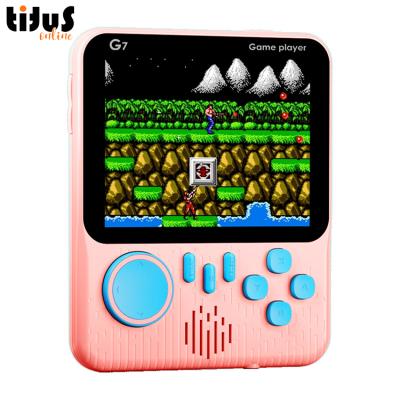 China Game Playing Newest 3.5 Inch G7 Video Game Box Retro Classic Handheld Game Player TV Gamepad Retro Rechargeable Handheld Game Console for sale