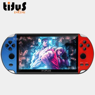 China HD Video Games Console X12plus 7inch Game Console Retro HD Handheld Game Player 32/64/128 Bit Screen Retro Console for sale