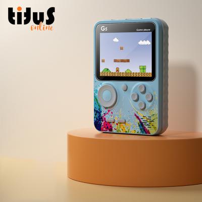 China Cheap Macaron Color G5C TV Connection Game Player 3Inch Macaron Handheld Game Console 500 Classic Handheld Game Consoles for sale