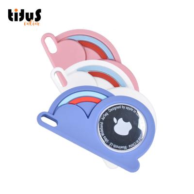 China 2021 New Arrival TAG10 Key Chain Ring Protective Case Cute AirTag Case Cover Anti-lost Shockproof For Apple AirTags for sale