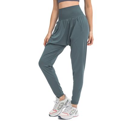 China Breathable Summer Waist Rib Top Waistband Sports Yoga Pants Women Yoga Jogger Pants for sale