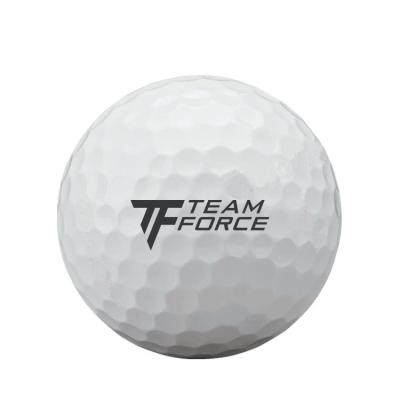 China Body Building Fitness Custom Logo Manufacturer 2 Layer 3 Piece Urethane Shaping Smart Golf Balls for sale