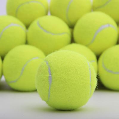 China Wholesale Custom High Quality Professional Tennis Ball Promo Tennis Padel Balls Comfortable Natural Rubber for sale