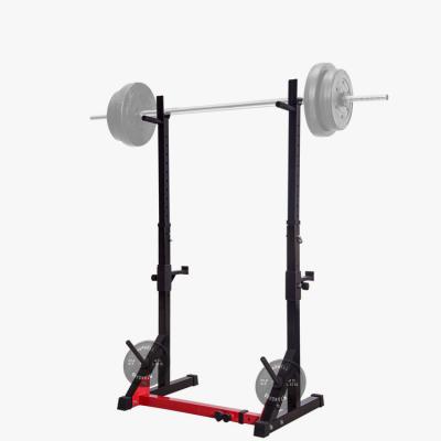 China Modern Multifunctional Fitness Equipment Adjustable Dip Rack Barbell Power Barbell Set With Rack Weightlifting Rack for sale