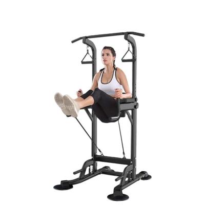 China Popular Used Fitness Equipment Multi Function Power Tower / Multi Station Dip Racks Pull Up Push Up Home Office Gym for sale