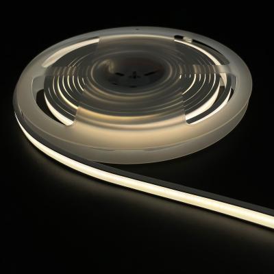 China Factory 480 Chip 8W 12V 24V White Blank Core Edge Hotel/Office/Supermarket Flexible COB Led Strip For Hotel for sale