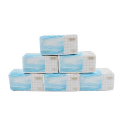 China Eco - Friendly High Quality Water Soluble Custom Natural Logo Facial Tissue Paper for sale