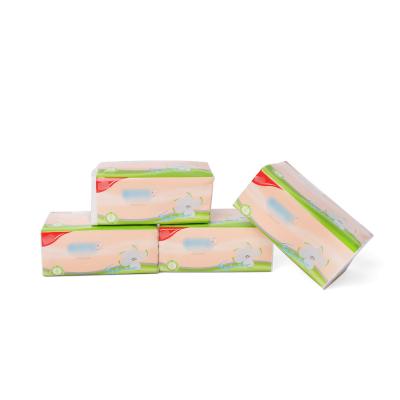 China 100% Original 4ply 360 Wood Pulp Facial Tissue Eco-friendly Sheets Soft Pack Good Quality Wet and Dry Absorbent Bathroom Use Pumping Paper for sale