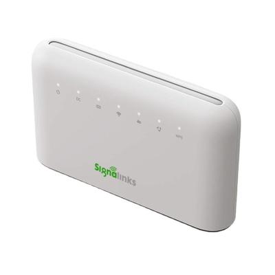 China Best Home Wide Coverage Wireless Ehternet and WiFi 3G 4G Mobile CPE Router with SIM Card Slot and Battery for sale