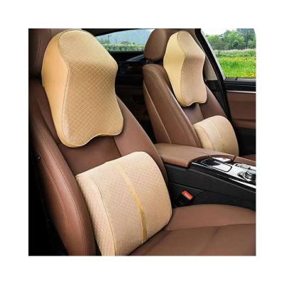 China Luxury Wholesale High Quality Hot Sale Business/Car, Office Backrest Waist Memory Foam Lumbar Back Support Cushion for sale