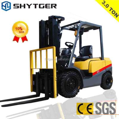 China SHYTGER 3 Ton Diesel Forklift Cabin With 3000 Kg Air Condition And Radiator for sale