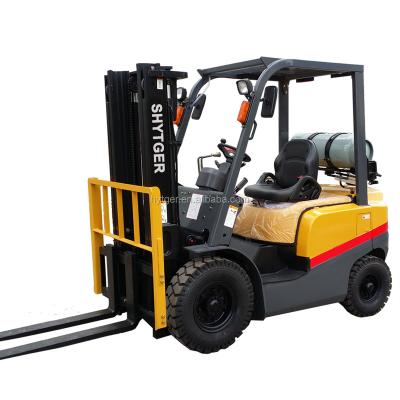 China 3 Ton LPG Forklift Transmission Double Fuel 3000kg Automatic Reducer Gasoline for sale