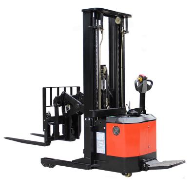 China Hot Sale Professional Electric Reach Stacker /1ton Electric Reach Stacker With Battery 3000kg Control Box for sale