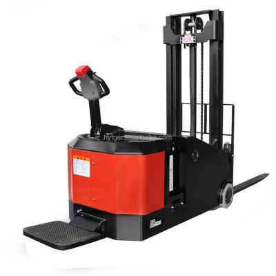 China New Reach Electric Stacker With Pallet 45 / Capacity 1500kgs /second 100 Hand Stacker 1150 Mm for sale