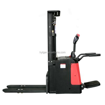 China 2 ton electric forklift pallet stacker /ES16 used electric pallet stacker 40/100/1070mm for sale