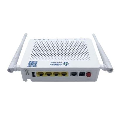 China FTTX Factory supply FTTH Fiber Optic Modems Zte F663 F663nv3a 1GE+3FE LAN Port + 2.4G WIFI GPON ONU ONT for sale