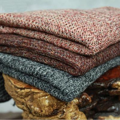 China 100% Acrylic Sweater Knit Fabric For Scarf Cardigan for sale