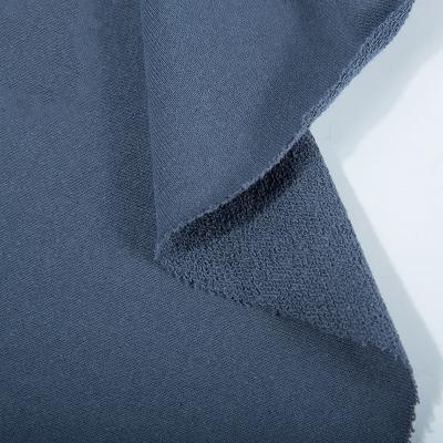 China Abrasion-Resistant Fabric Polyester Cotton Textile Terry Cloth Knit Sweater Fabric for sale