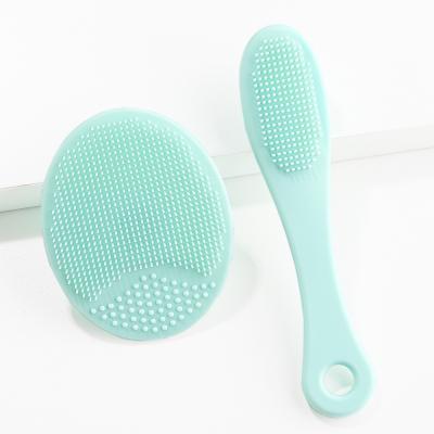 China 2021 Comfortable Touching Silicone Facial Cleansing Brush And Nasal Wash Sweep Hot Selling Cleansing Brush In Stock for sale