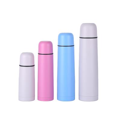 China 500ml Water Bottle Stainless Steel Thermo Vacuum Flasks New PP Viable Plastic Cap Lid for sale