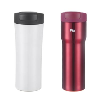 China Durable Attractive Vacuum Insulated Non Slip Stainless Tumbler With Leak Proof Lid for sale