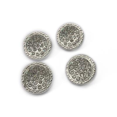 China Factory Viable Round Shiny Diamond Shank Button Customized Wholesale High Quality for sale