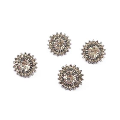 China Factory Selling Viable Hot Exquisite Coat Diamond Shank Button For Lay Decorative Button for sale