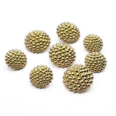 China Factory New Fashion New Viable High Quality Flower Design Zinc Alloy Leg Button For Coat Custom Shape for sale