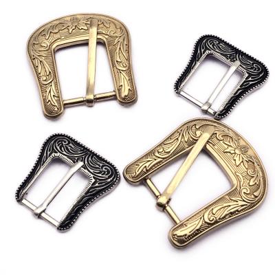 China New Belt Buckle Factory Wholesale Fashionable Zinc Alloy Belt Buckle With Decorative Pattern For Men for sale