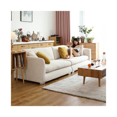 China Living Room Modern Furniture Style Living Room Simple Modern Sofa Flannel Sectional Sofa for sale