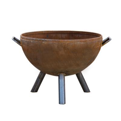 China Manufacturer Large Weathering Steel Professional Fire Pit Stored for sale