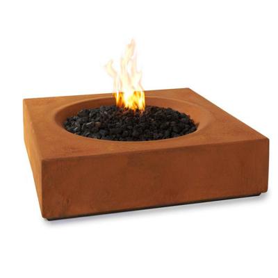 China Stocked Factory Supply Low Price Good Price Corten Steel Smoke Fire Pit for sale