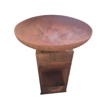 China Outdoor Fireplace Stocked Corten Steel Quality Appropriate Price Guaranteed Fireplace for sale