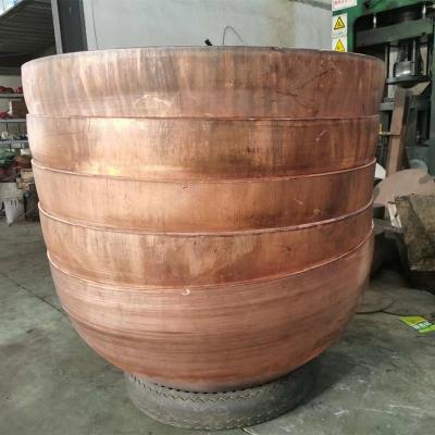 China Pit Bowl fire; Decoration quality hemisphere head for vessel and pressure boilers for sale