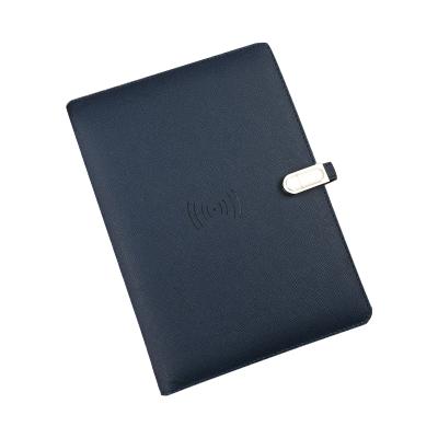 China 2020 New Arrival Hardcover Writing Synchronize Notebook Smart Daily Planner Notebook with Power Bank for sale