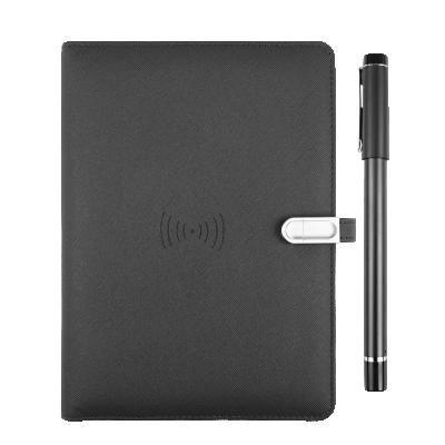 China Smart Data Synchronized Hardcover Writing Notebook Wireless Filling Leather A5 Planner for sale