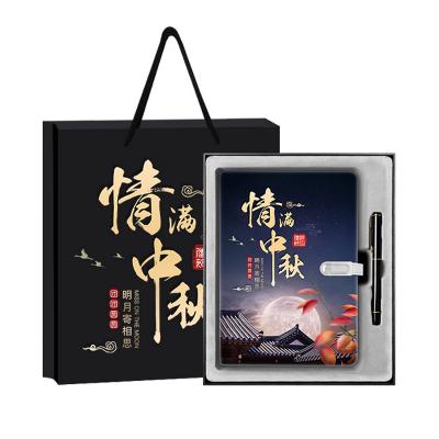 China OEM Logo Charging Powerbank Planner 100 Page Loose Leaf School Smart A5 Notebook Printing Custom for sale