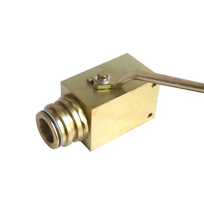 China Wholesale High Quality Long Life Time Manufacturing Stop Ball Valve Copper Forged Brass Ball Valve for sale