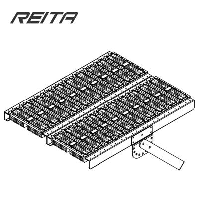 China Basketball court lighting 1000W linear highbay lightweight modular highbay light 200W 240W 300W 400W 500W for sale