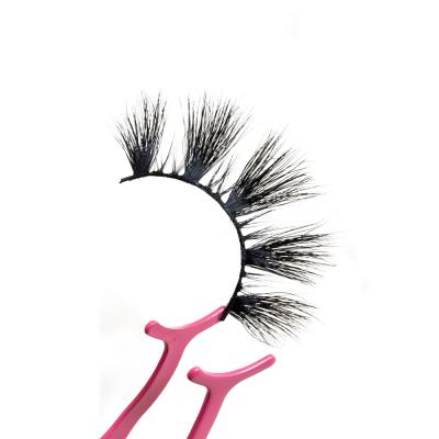 China Criss-Cross Eyelashes Real Mink Eyelashes False 100% Real Hot Sale 3d Mink Lashes Wholesale for sale