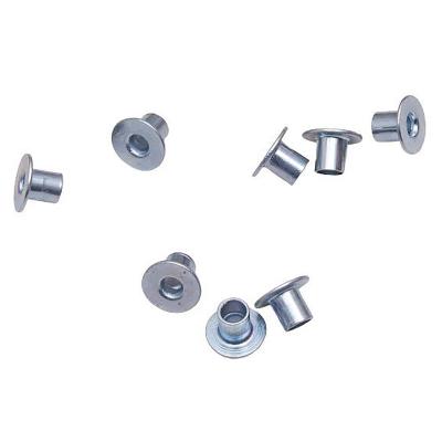 China Stainless steel hollow nickel plated tubular rivet spare part copper auto clutch rivets flat head hollow rivets for sale