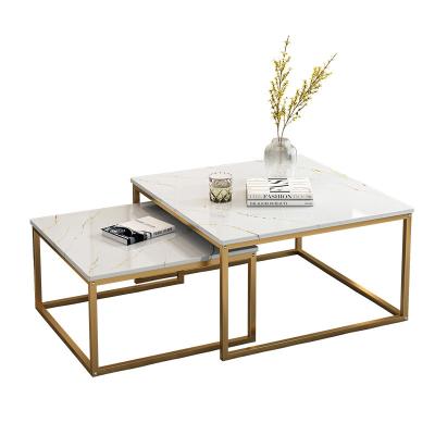 China Luxury living room apartment coffee table side light simple modern Nordic extendable small small table for sale