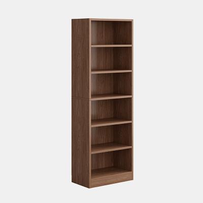 China Modern MDF Bookcase Style Expandable Multi-Function Service Rack Folder Rack Shelf Bookcase Shelving for sale